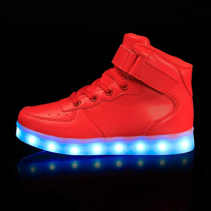 LED Shoes for Kids Glowing Sneakers with Luminous Sole Running Shoes