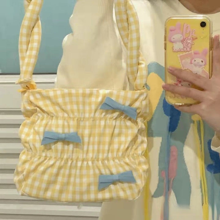 Korean Bow Cute Y2K Shoulder Bag