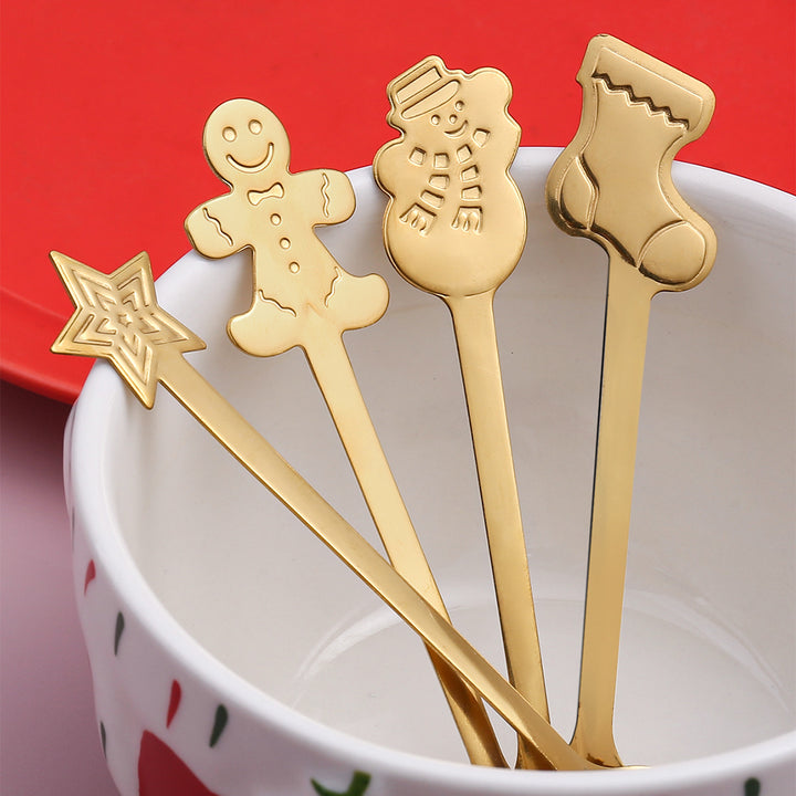 Christmas Tea Spoon Sets Gift