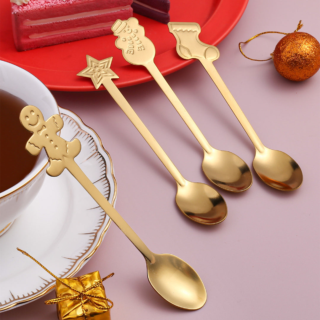 Christmas Tea Spoon Sets Gift
