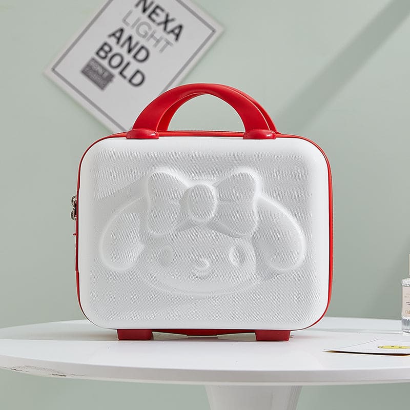 Cute 3D Puppy Small Suitcase