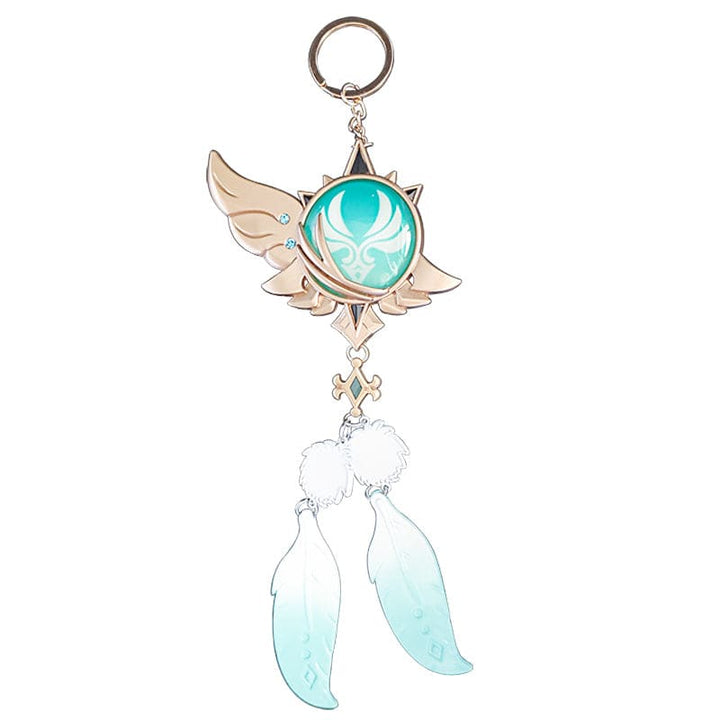 Genshin Impeact Vision Keychain Accessories Cosplay Costume Gifts