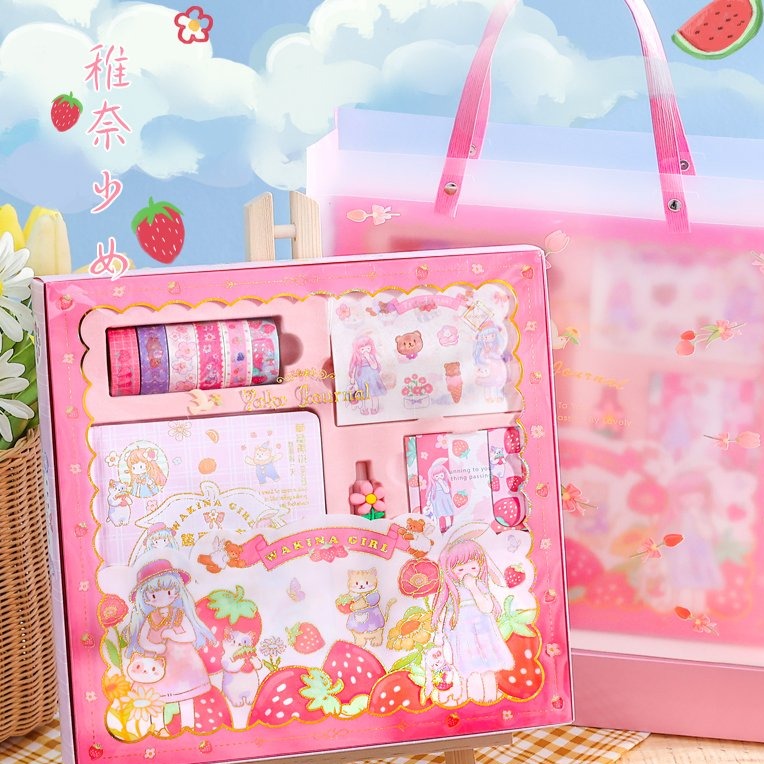 Girly Stationery Gift Set