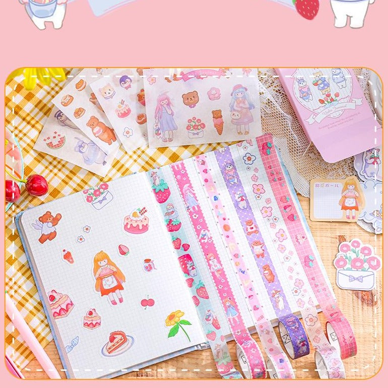 Girly Stationery Gift Set