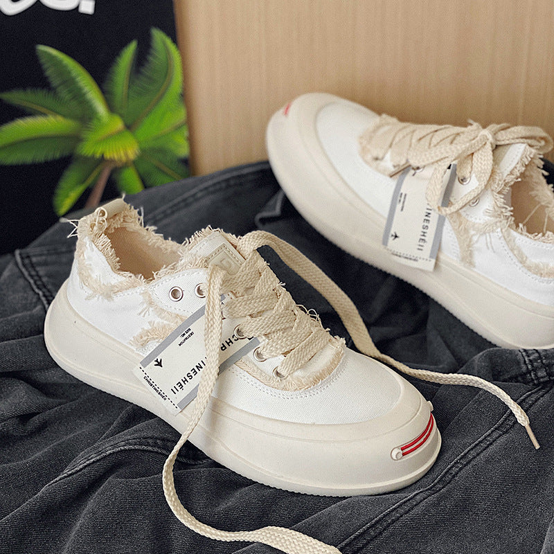 Harajuku His & Her Canvas Shoes Matching Shoes for Couples