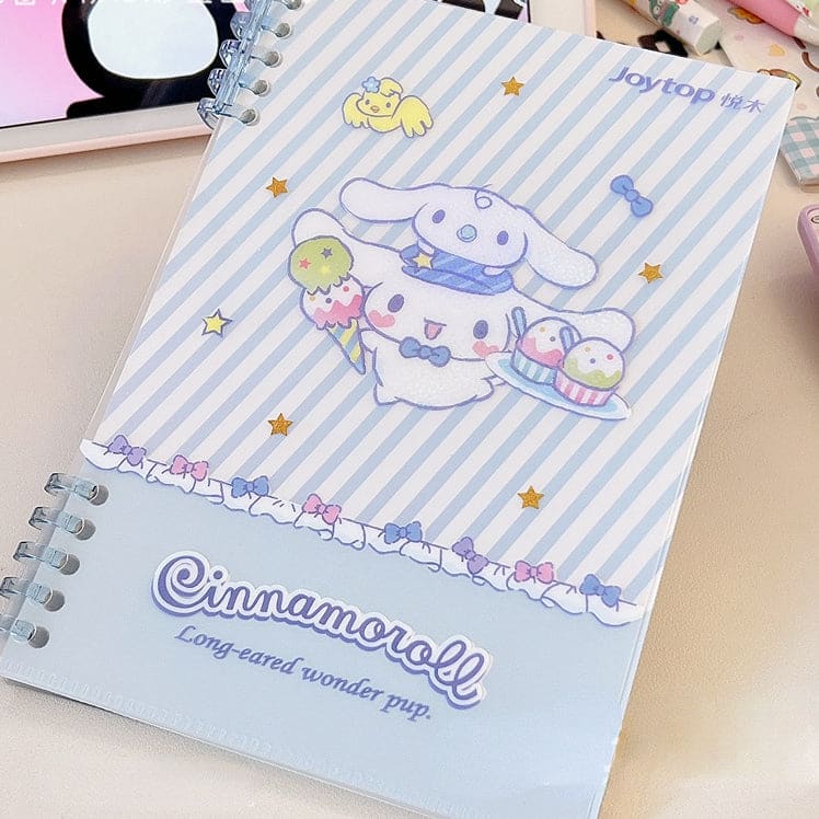 Kawaii Cartoon Friends Pastel Notebooks