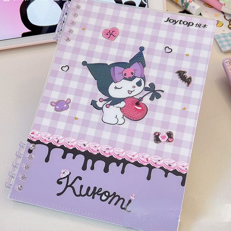 Kawaii Cartoon Friends Pastel Notebooks