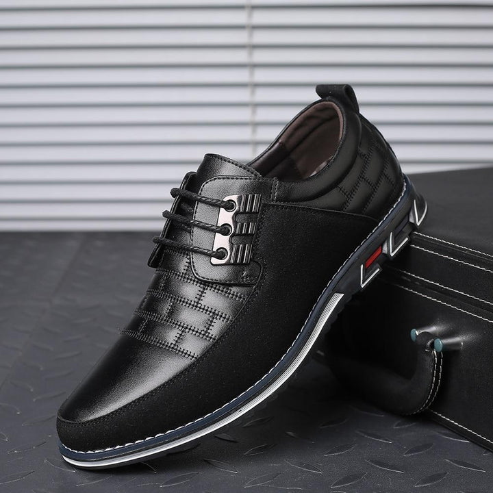 Mens Big Oxfords Leather Shoes