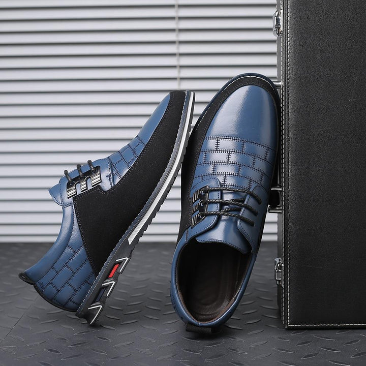 Mens Big Oxfords Leather Shoes