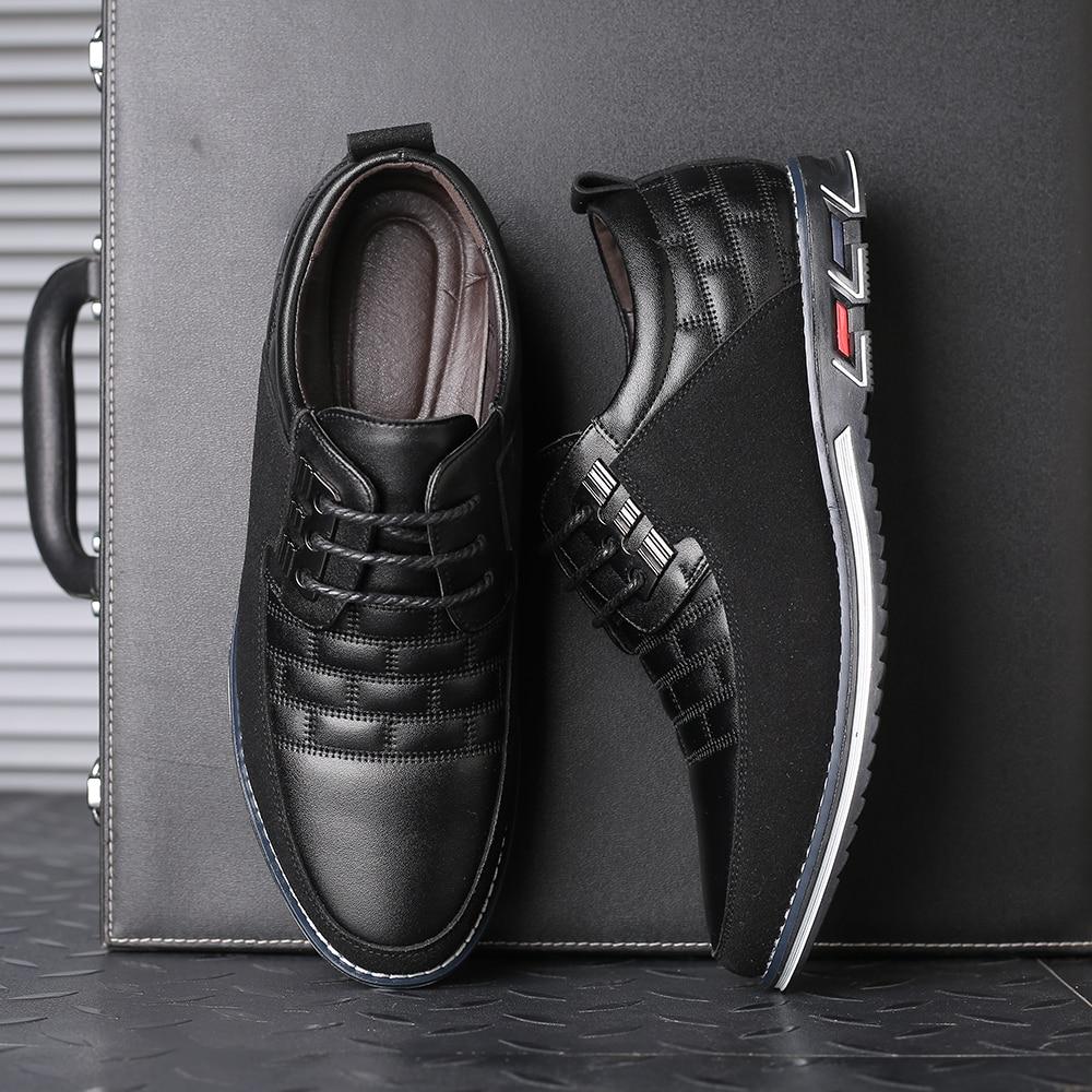 Mens Big Oxfords Leather Shoes