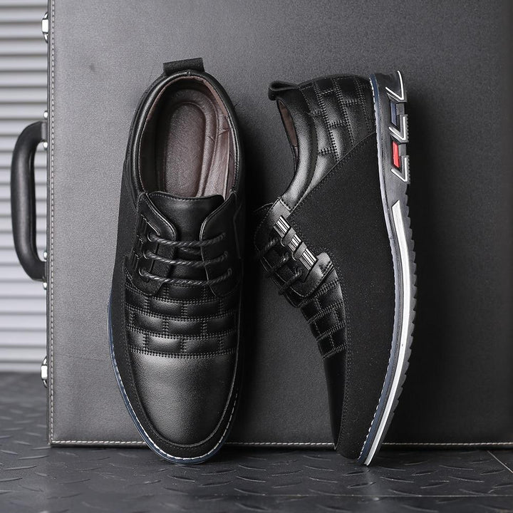 Mens Big Oxfords Leather Shoes