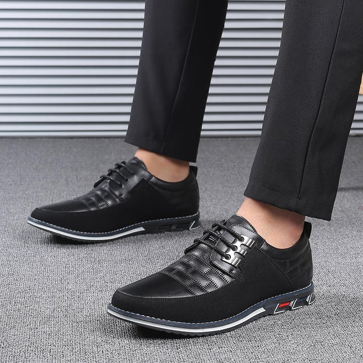 Mens Big Oxfords Leather Shoes