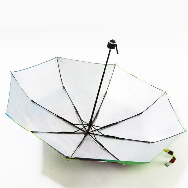 Oil Painting Cat Paraguas Umbrella