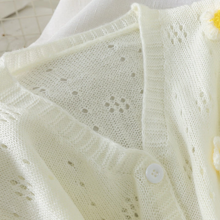 Sweet Daisy Cottagecore Cardigan