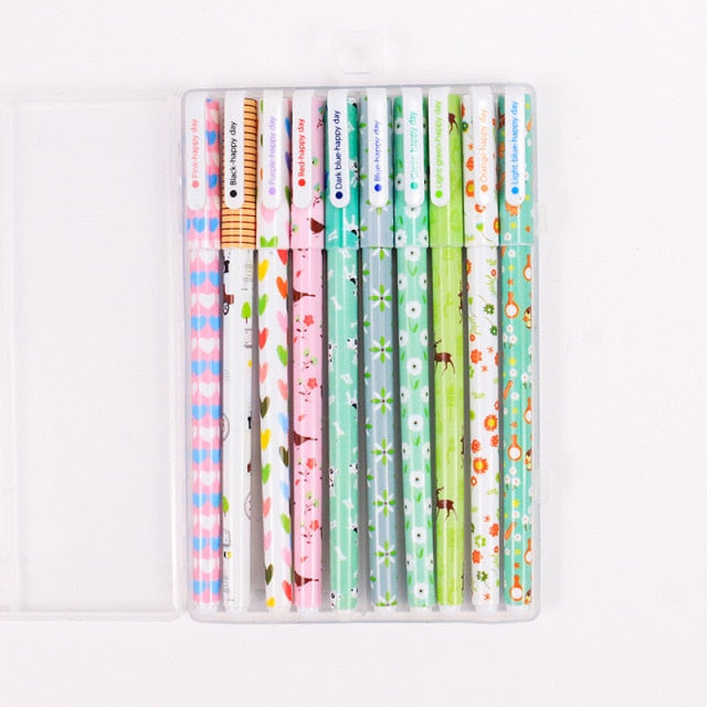 Colorful Gel Pen Cute School Supplies Stationery