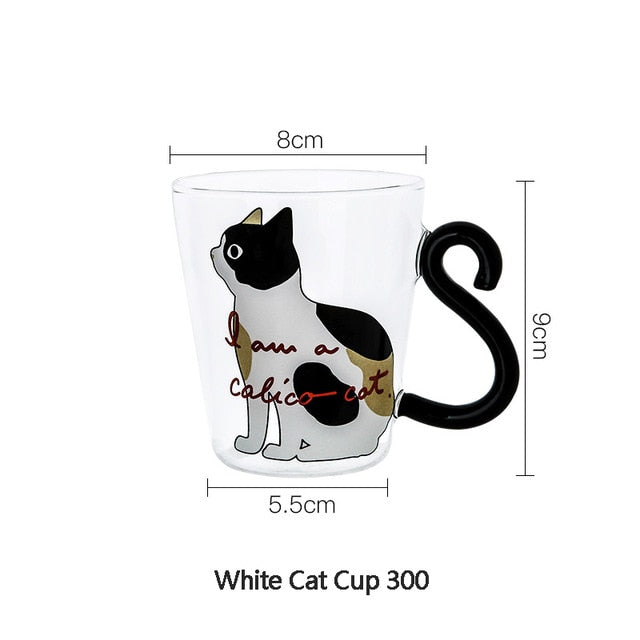 Cute Creative Cat Coffee Cup