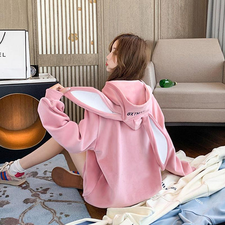 Big Ear Soft Bunny Hoodie