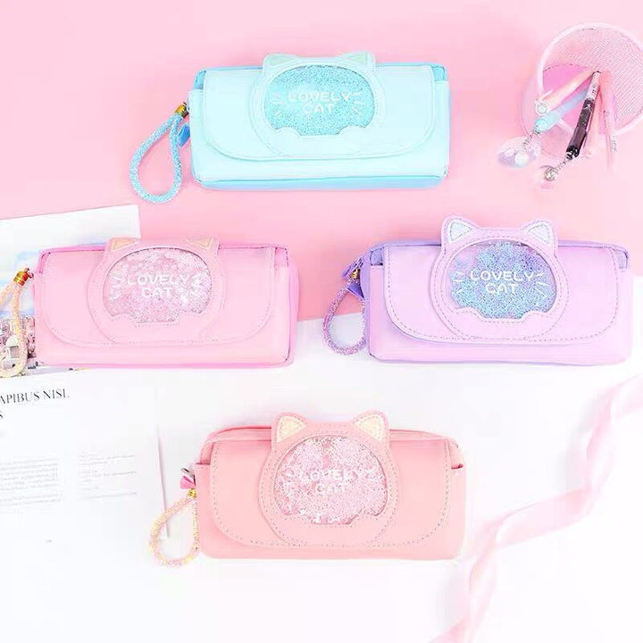 Cute Cat School Pencil Case