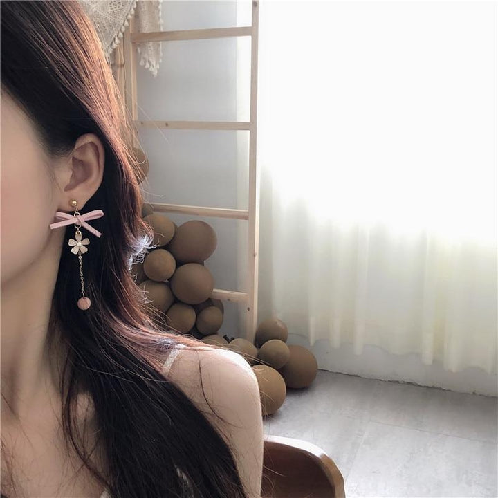 Cherry Blossom Bunny Earrings