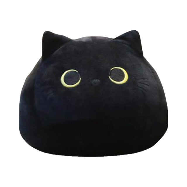Stuffed Cute Black Cat Soft Plush Pillows Gifts