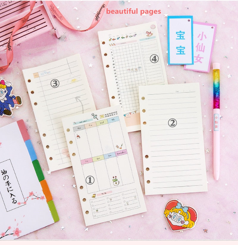 Kawaii Cherry Blossoms Diary Notebook Gift