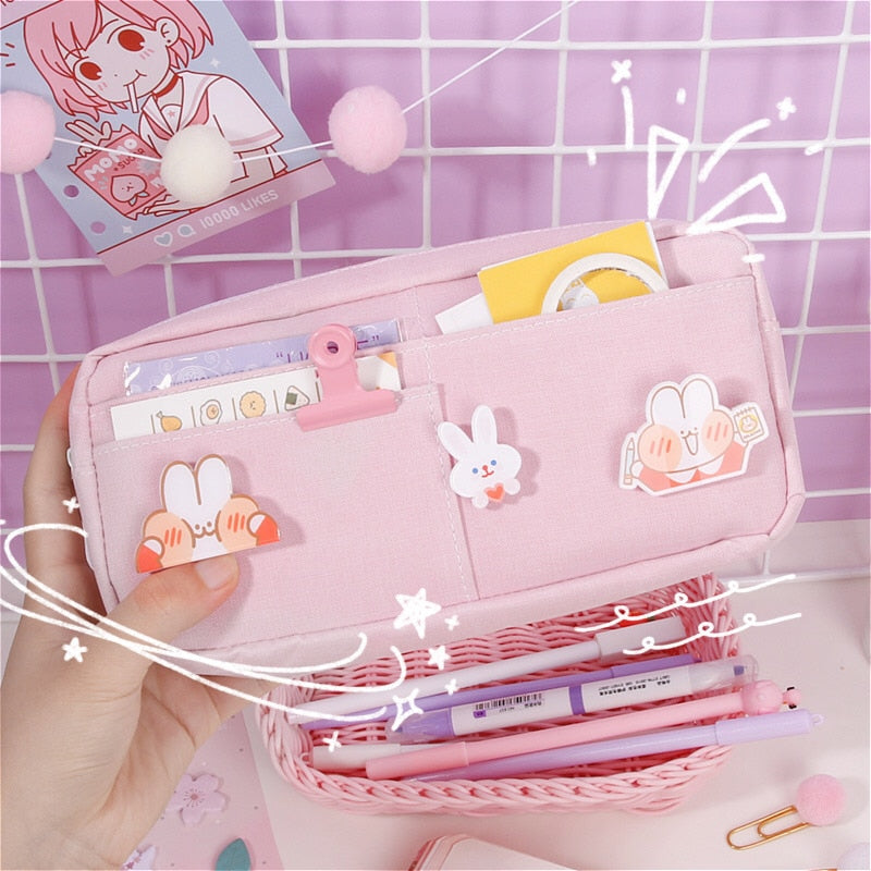 Kawaii Large Pencil Case Stationery