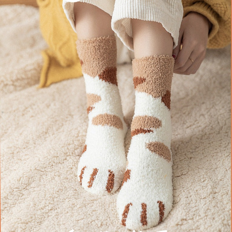 Funny Cute Style Cat Paw Socks – ubekeen