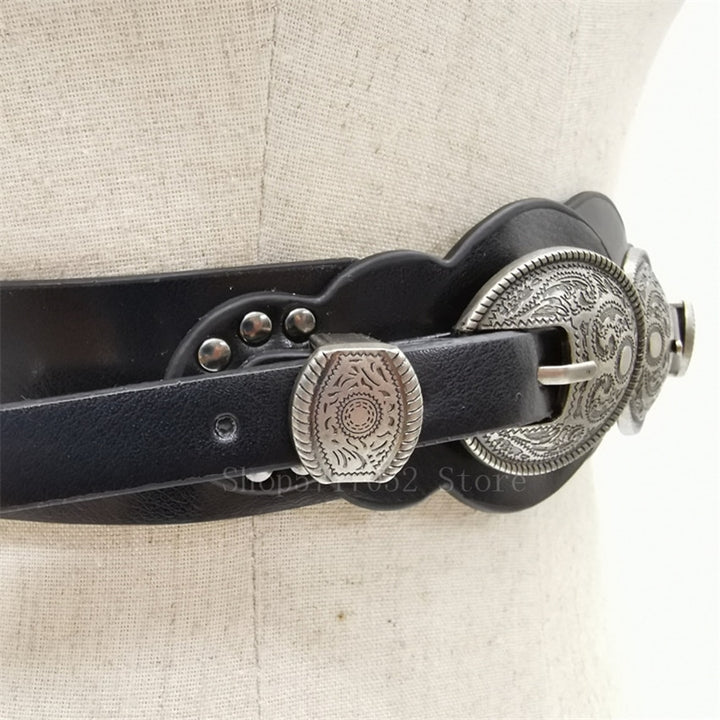 Vintage Black Belt