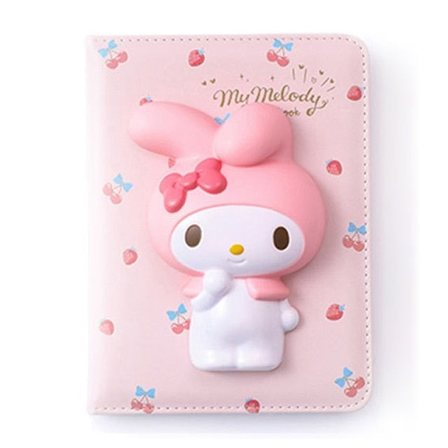 Kawaii Reduced Pressure Diary PU Leather Notebook