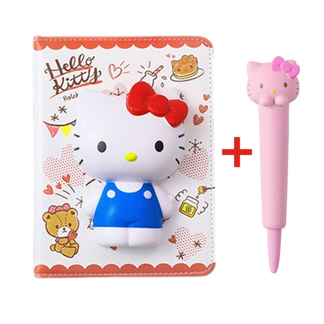 Kawaii Reduced Pressure Diary PU Leather Notebook