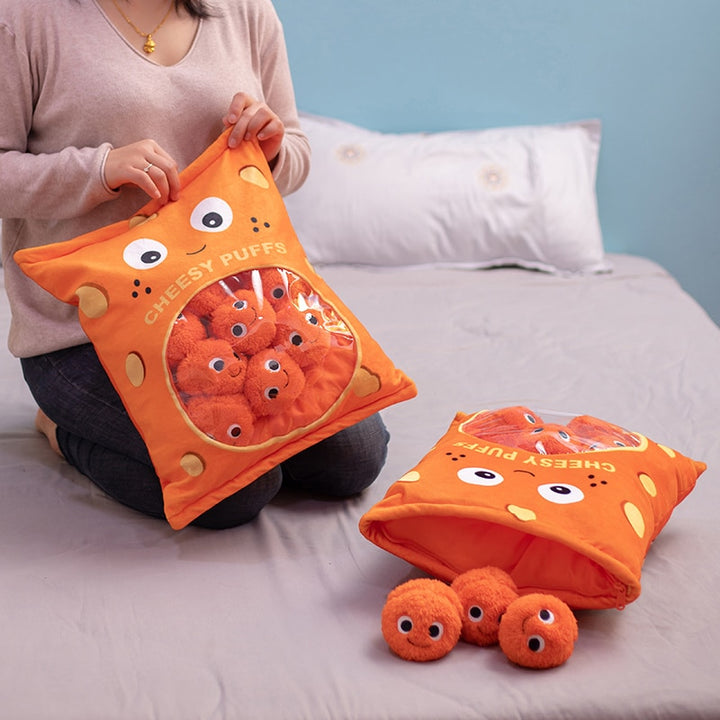 Kawaii Pudding Fidget Plush Pillow