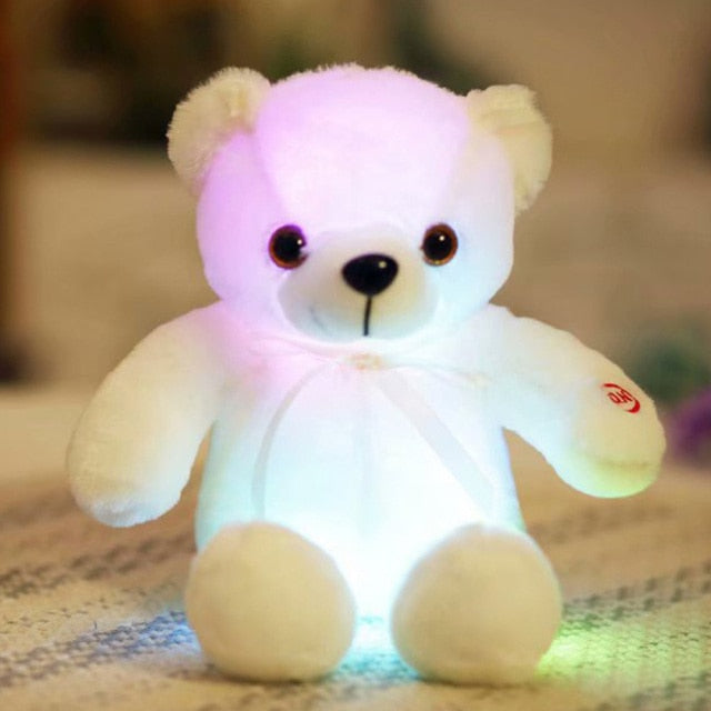 Colorful Glowing Teddy Bear Plush Toy