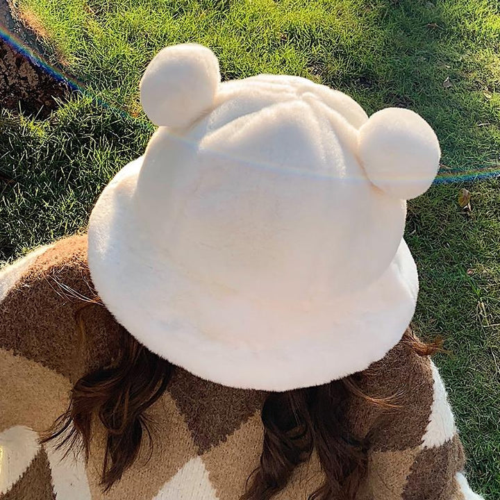 Kawaii Bear Ears Bucket Hat