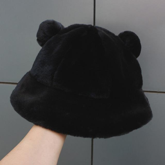 Kawaii Bear Ears Bucket Hat