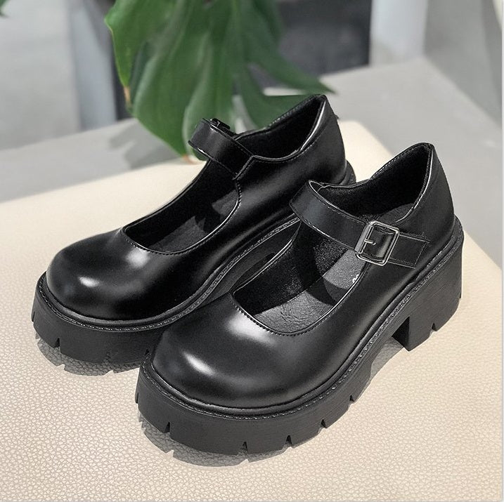 Japanese Mary Jane Platform JK Student Shoes