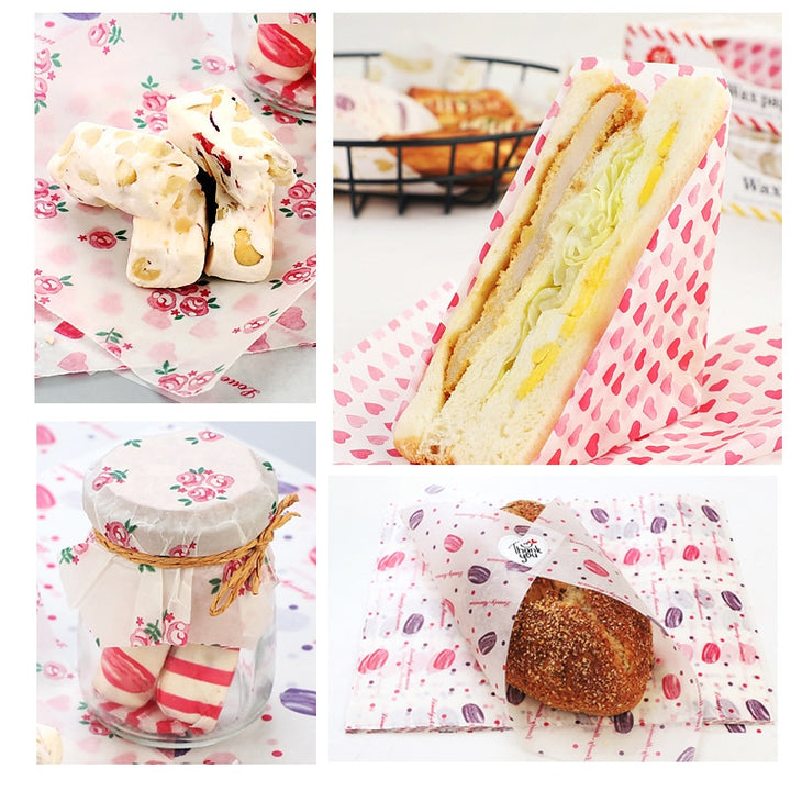 Cute Wax Paper Food Grade Grease Paper