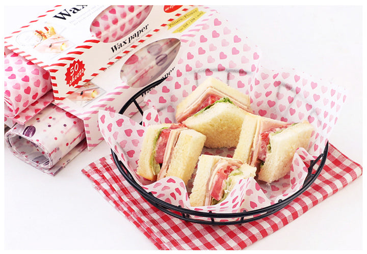 Cute Wax Paper Food Grade Grease Paper