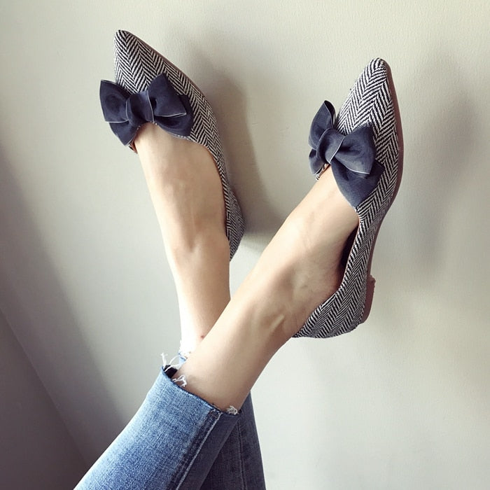 Pointed Toe Sweet Soft Sole Flat Shoes