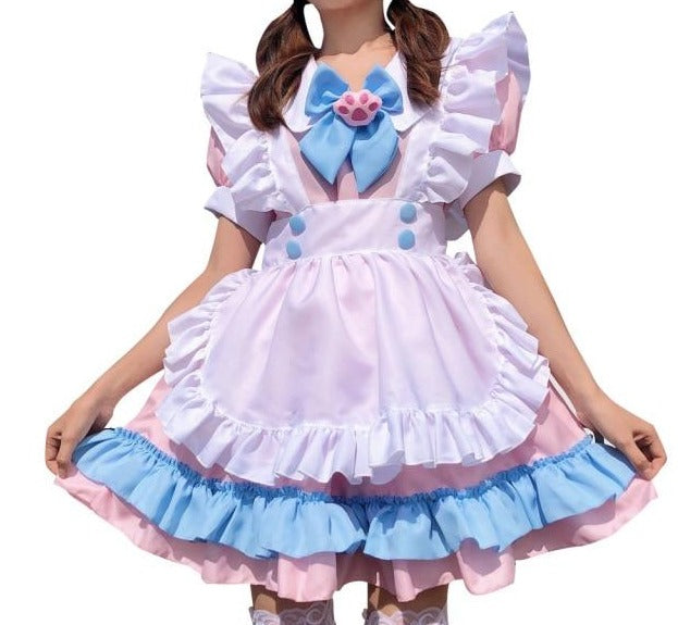 Anime Maid Outfit Cute Cat Lolita Dress