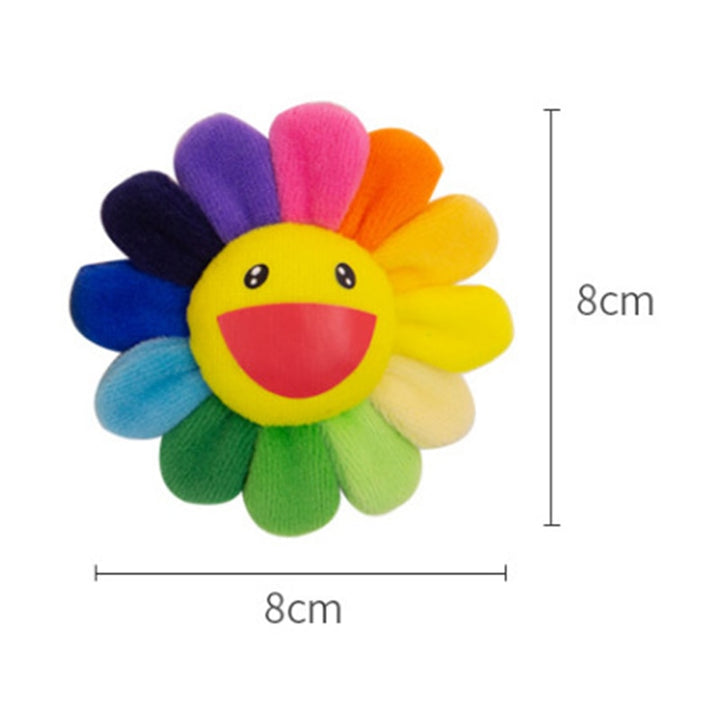 KPop Sun Flower Brooch Cute Plush