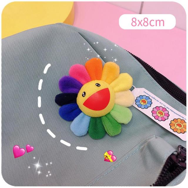 KPop Sun Flower Brooch Cute Plush
