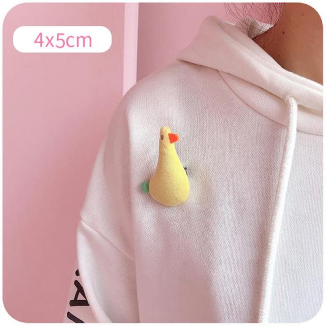 KPop Sun Flower Brooch Cute Plush