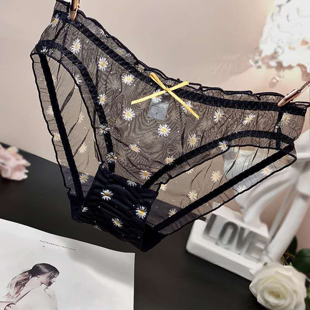 Daisy Cute Mesh Panties