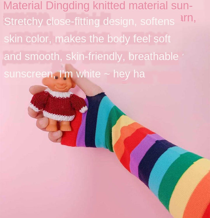 Harajuku Cute Rainbow Cuffs