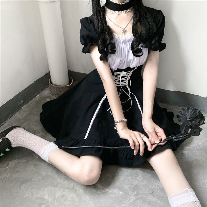 Japanese Lolita Gothic Harajuku Dress