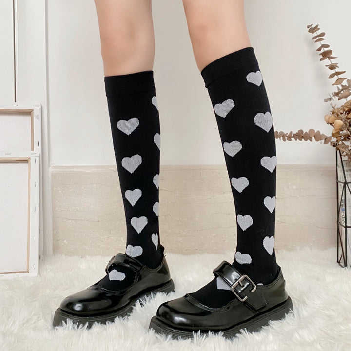 JK Mid-tube College Socks