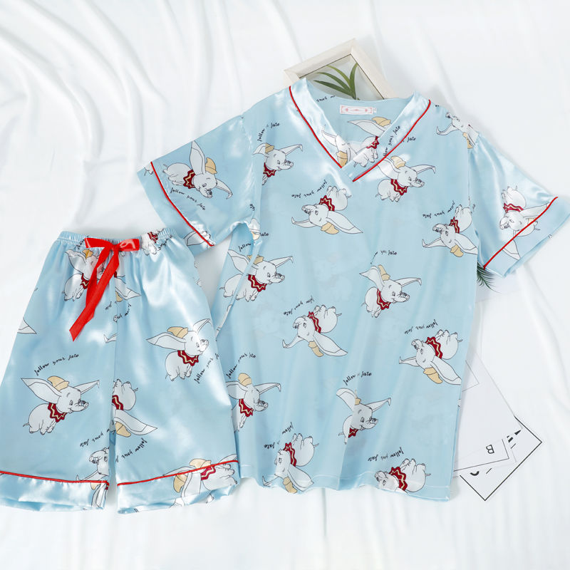 Cute Kawaii Heart print Pajama Set