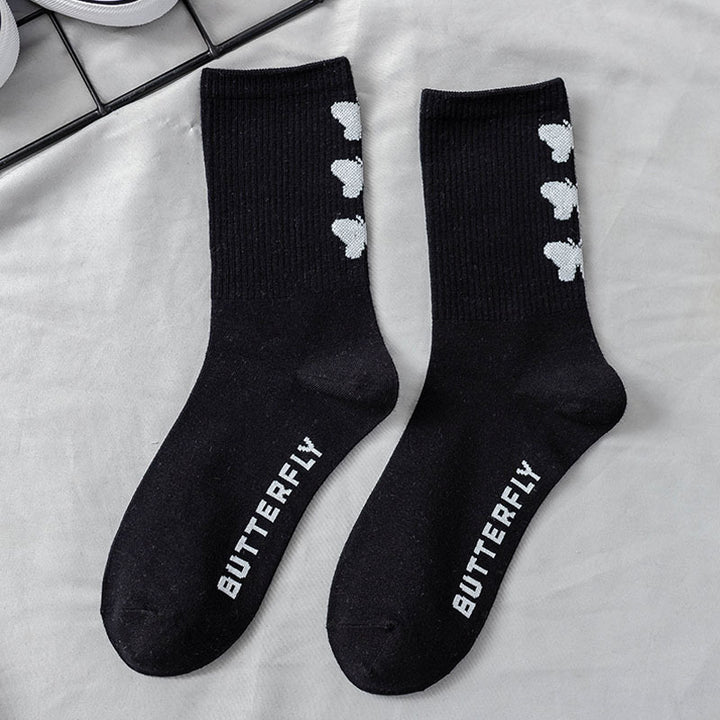 Retro Cute Butterfly Socks