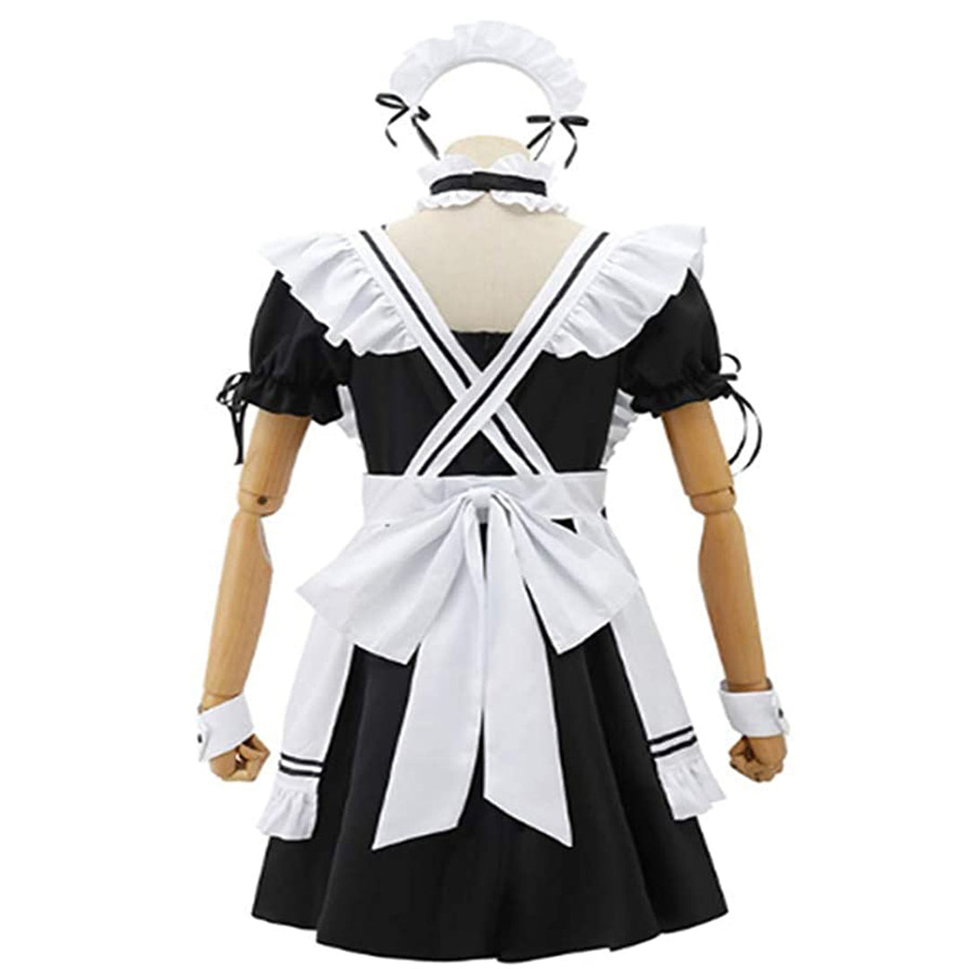 Cute Lolita Maid Costumes Japanese Outfit Dress