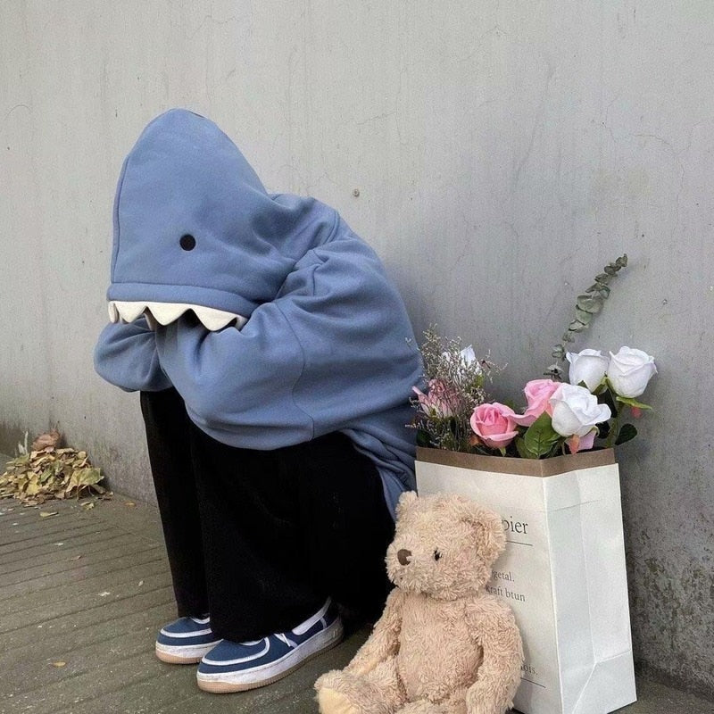 Funny Kawaii Shark Hoodies